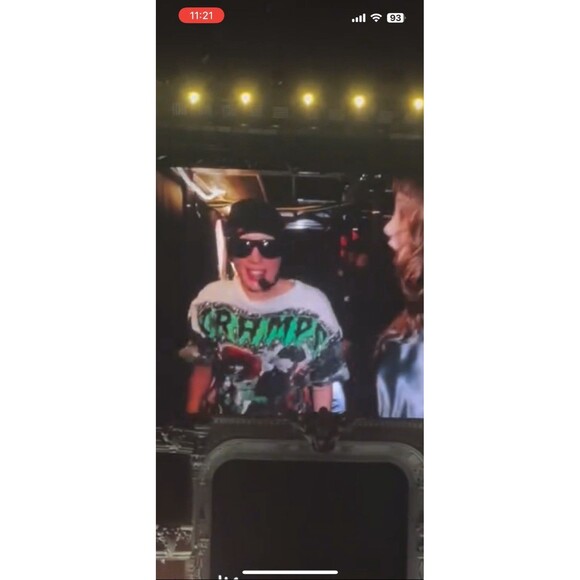 Vintage 90’s Cramps Shirt AOP Featuring Poison Ivy and Also Seen On Lady Gaga - Picture 6 of 11